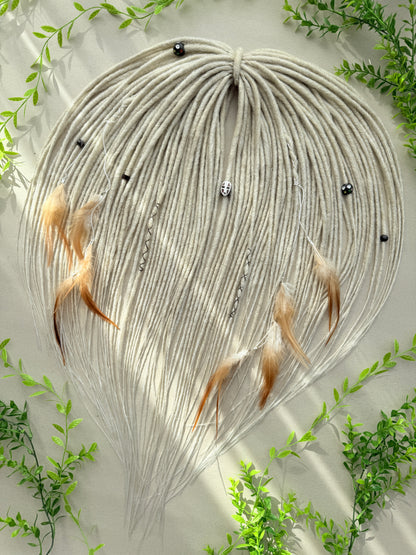 Platinum Soft DE Dreadlock Full Set 60-65 cm, SovaCraftDreads