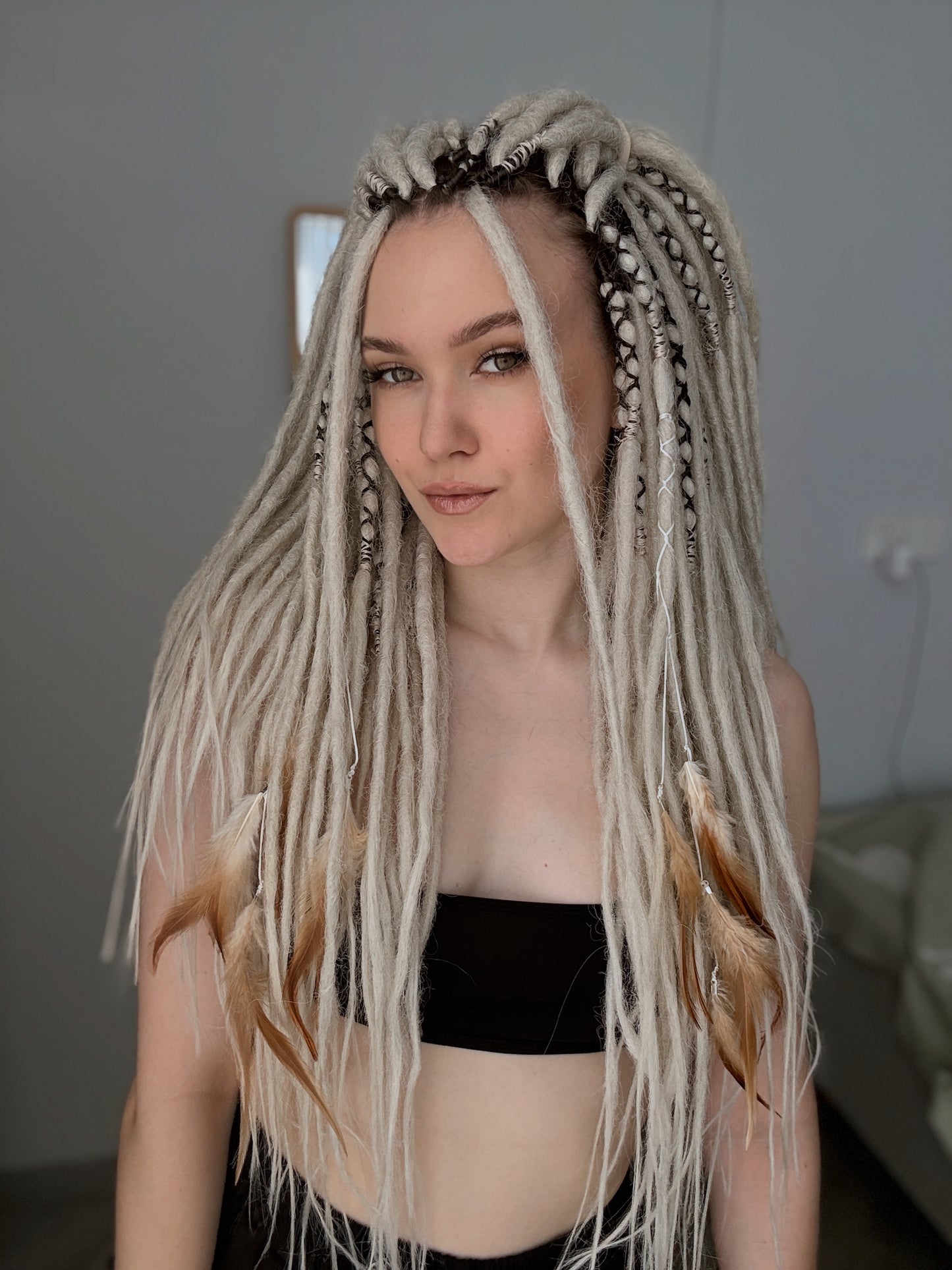 Platinum Soft DE Dreadlock Full Set 60-65 cm, SovaCraftDreads