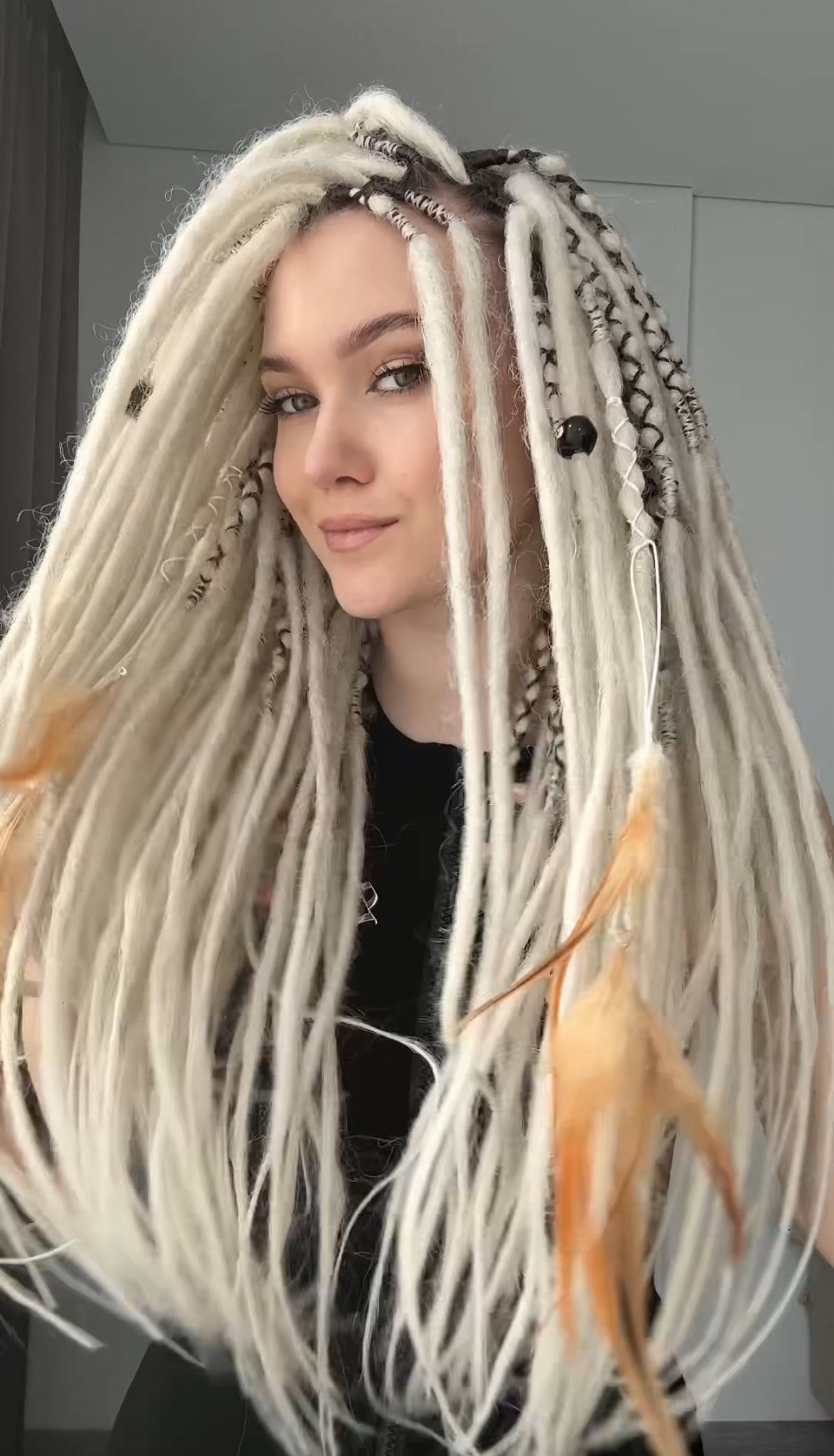 Platinum Soft DE Dreadlock Full Set 60-65 cm, SovaCraftDreads